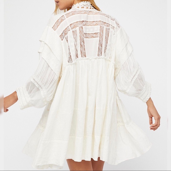 Free People Dresses & Skirts - Free People Heartbreaker Lace Mini Dress